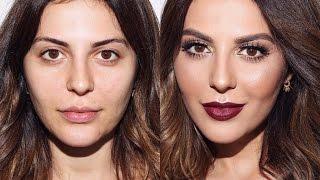 Fall Makeup Tutorial with Bold Lip I Sona Gasparian