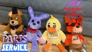 Hex X Fnaf Wave 1 Bundle Plush Review!