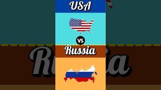 Who is Best? United States vs Russia #countrycomparison #futuretrends #militarypower