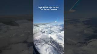 35.000 miles for a flight to Patagonia?