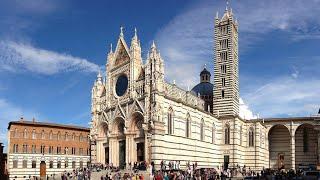 Кафедральный собор в Сиене, Италия. Duomo di Siena