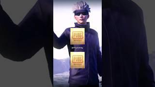 Satoru GOJO Anime - - - Pubg Mythic Goju Set And Emotes #pubgmobile #gojo