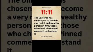  Type Yes and Follow to Claim It #lawofattraction #moneymanifestation #loa #spirituality #333 #1111