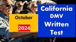 DMV Practice Test for Seniors | October 2024 Questions and Answers