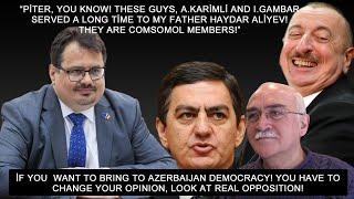 "EU-USA WANT TO DEMOCRACY IN AZERBAIJAN!-WHICH I SUPPORT! BUT WITH WRONG GUYS- KGB AGENTS!"-ALI OGUZ