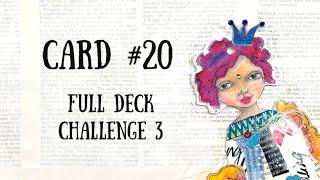 Full Deck Challenge 3 | Card 20 | Paper Doll