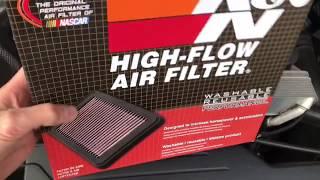 How to  Install a K & N Air Filter on a BMW F30 320i