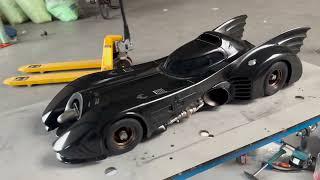 The 1989 batmobile from test version to production version