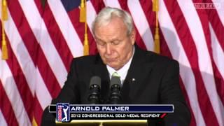 Arnold Palmer receives Congressional Gold Medal