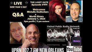 The Light Gate Q&A - Michelle Desrochers - Martin Rivera