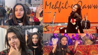 QAWALI NIGHT VLOG  | Rabia ka dance  | Subha subha uhta dea  | Food stalls | Sistrology