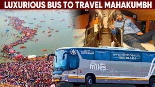 Luxurious Scania AC Sleeper Bus to Travel MAHAKUMBH 2025