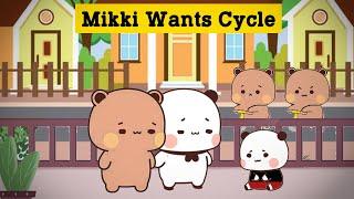 #BDC39 ▶Mikki Wants BICYCLE | BUBU DUDU Cuties | Bubu Dudu Animation | Peachgoma