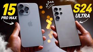 I SWITCHED TO THE S24 ULTRA! - Samsung S24 Ultra vs iPhone 15 Pro Max (THE HONEST TRUTH!)