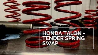 Honda Talon - Tender Spring Swap From AllThingzUTV