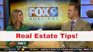 Important Real Estate Tips with David Nelson and Leah Beno on FOX 9