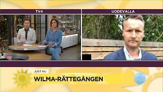 Känslosamt på Wilma-rättegången: ”Anhöriga lämnade salen” - Nyhetsmorgon (TV4)