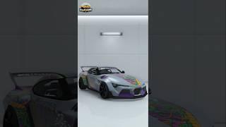 Dinka Jester RR Widebody Customization (Toyota GR Supra Dragon Edit Team) - GTA 5 Online #shorts