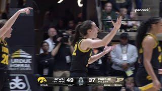  Caitlin Clark FURIOUS At Ref After INCREDIBLE Logo 3 NOT COUNTED As She's Fouled. #3 Iowa Hawkeyes