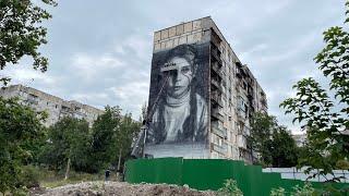 ️НОВЫЙ МУРАЛ ПОЯВИЛСЯ В МАРИУПОЛЕ  #мариуполь #мурал