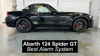 Abarth 124 Spider GT – Best Alarm System | Pandora Elite | Dragon Car Alarms