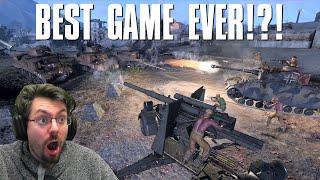 BEST GAME EVER!?! - 4v4 - Company of Heroes 3