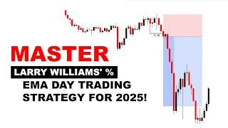 Master Larry Williams' % EMA Day Trading Strategy for 2025!