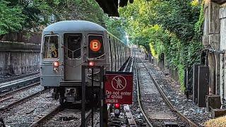 BMT Brighton: (B) Exp & (Q) Lcl Trains @ Newkirk Plaza