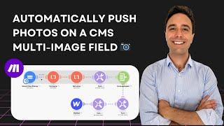 Automatically Push Images on a CMS Webflow Multi Image Field, using Make ex integromat 