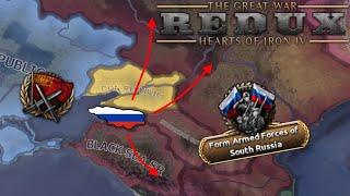 Trying to win the Russian Civil War as the White Army | Hearts of Iron IV