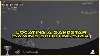 Locating A Sandstar (Samin's Special Research Report - Shooting Star) Monster Hunter Wilds MHWI