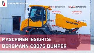 Bergmann C807s Dumper - Maschinen Insights