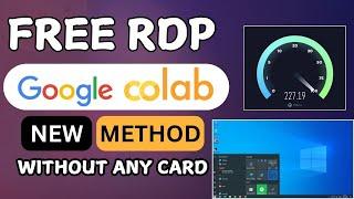 How To Get Free VPS Using Google Colab | Free RDP 2024