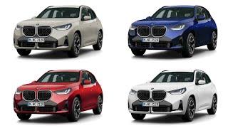 All New 2025 BMW X3 - COLOURS