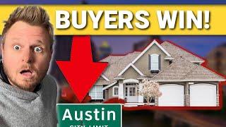 Austin Housing Market Flipped! Now A Buyers Market!