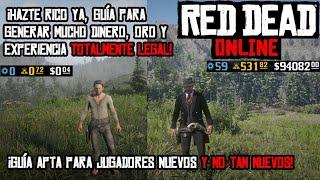 RDR 2 Online ¡Guía para generar mucho dinero, experiencia y oro!