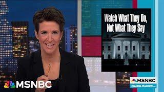 'Watch what they do': Maddow points out loopholes in new Trump FBI vetting agreement