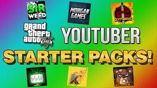 GTA 5 Youtuber Starter Packs! (ft. Domislive, Kwebbelkop, TwoDynamic + More!)
