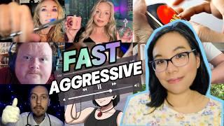 ASMR FAST AND AGGRESSIVE COLLAB WITH MY SUBSCRIBERS (Triggers, Roleplays, Whispering) ⏩