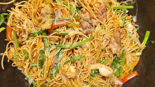 Restaurant Style Chicken Chow Mein Recipe | Chicken Chow Mein