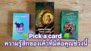 pick a card  ความรู้สึกของเขาที่มีต่อคุณช่วงนี้#timeless #tarot