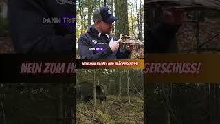  DAS darfst DU nicht machen! NEIN zum Haupt- und Trägerschuss | Der Jungjägerguide #Jagd #jagen