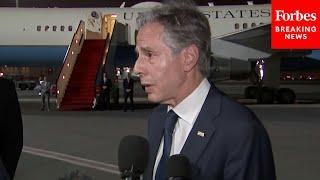 BREAKING NEWS: Antony Blinken Gives Update On Ceasefire Efforts In Doha, Qatar