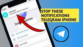 Stop Notifications When Your Contact Joins Telegram iphone, (contact joined Telegram Notifications)