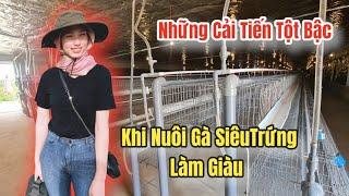 Những cải tiến tột bậc trong mô hình nuôi gà siêu trứng làm giàu | Khởi Nghiệp TV