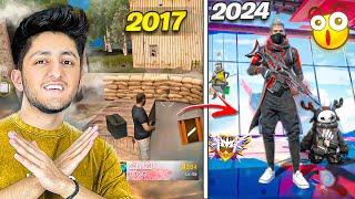 I GOY MY 2017 ID BACK IN 2024  SEARCHING 6 YEAR OLD PLAYERS - GARENA FREE FIRE