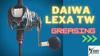 How to grease/oil a Daiwa Lexa TW reel: DETAILED explanation for BEGINNERS