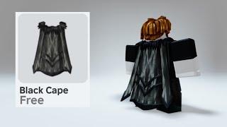 All FREE BLACK Items in ROBLOX! 