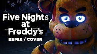 Five Nights at Freddy's Song (Remix/Cover) | FNAF SONG LYRIC VIDEO