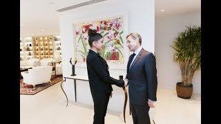 Mehriban Aliyeva meets former President of France Nicolas Sarkozy